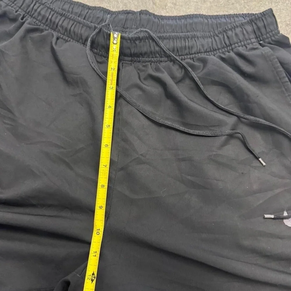 Vintage Nike Track Pants Black Baggy Gorpcore Straight Leg Athletic XXL